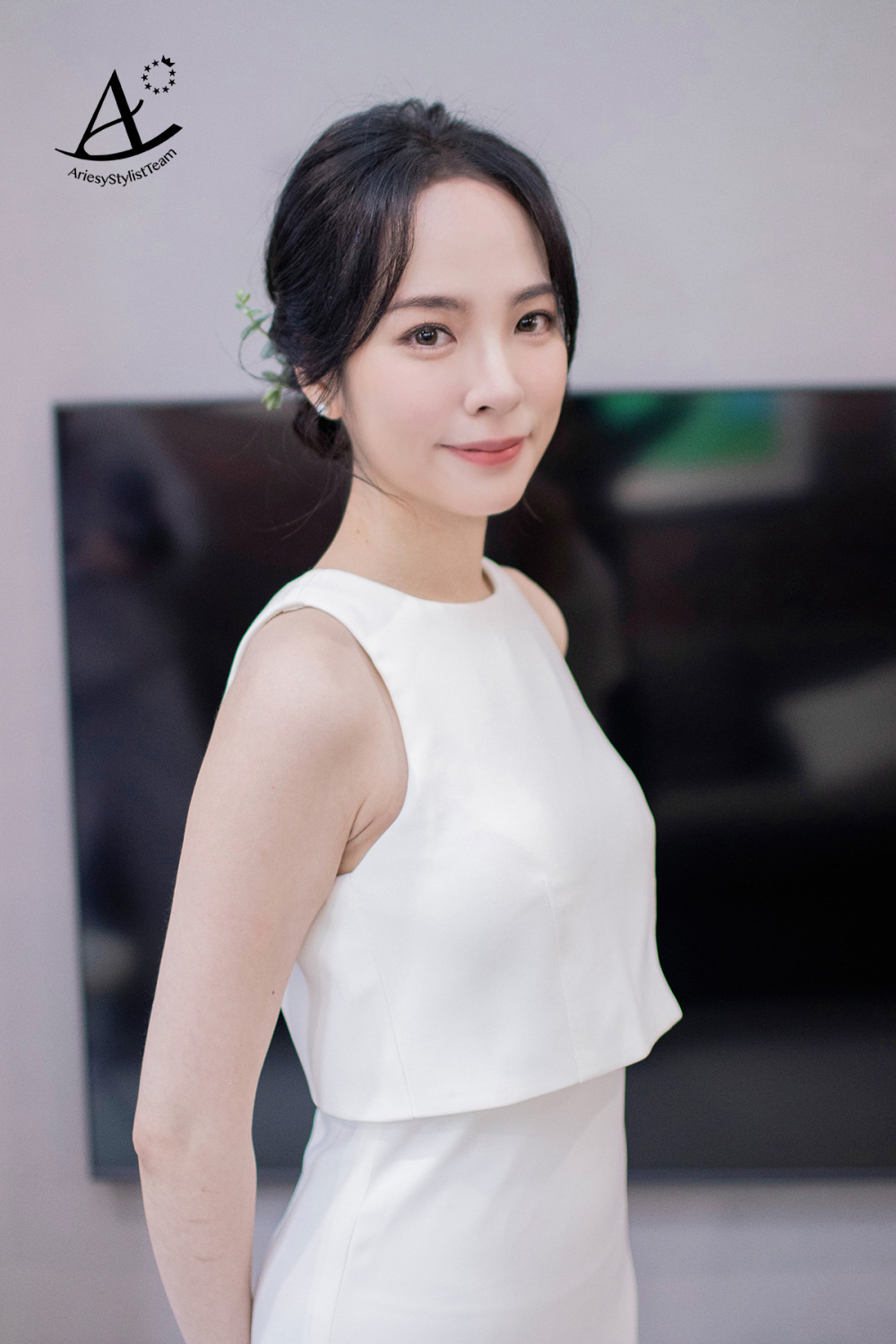 證婚家宴造型,黑髮新娘造型,新秘,新娘秘書,新秘推薦,鮮花新娘造型