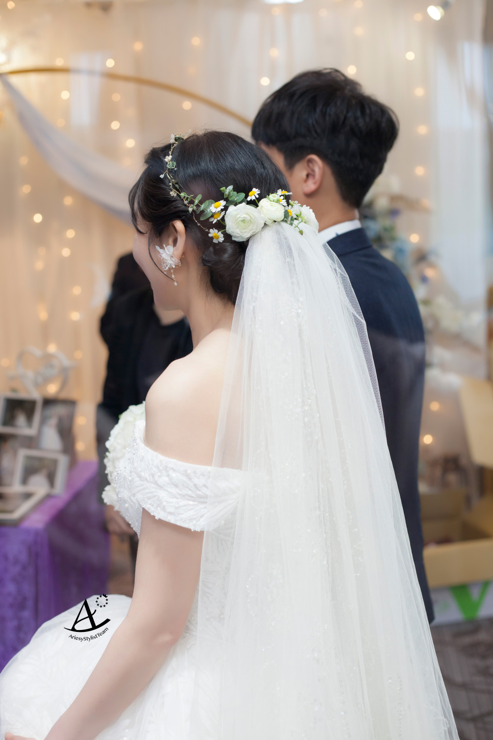 新秘|桃園新秘中式秀禾服&白紗花藝黑髮新娘造型 卉 新娘秘書,新祕推薦,桃園新祕,白紗造型,新娘造型,黑髮新娘,花藝造型,花藝新秘