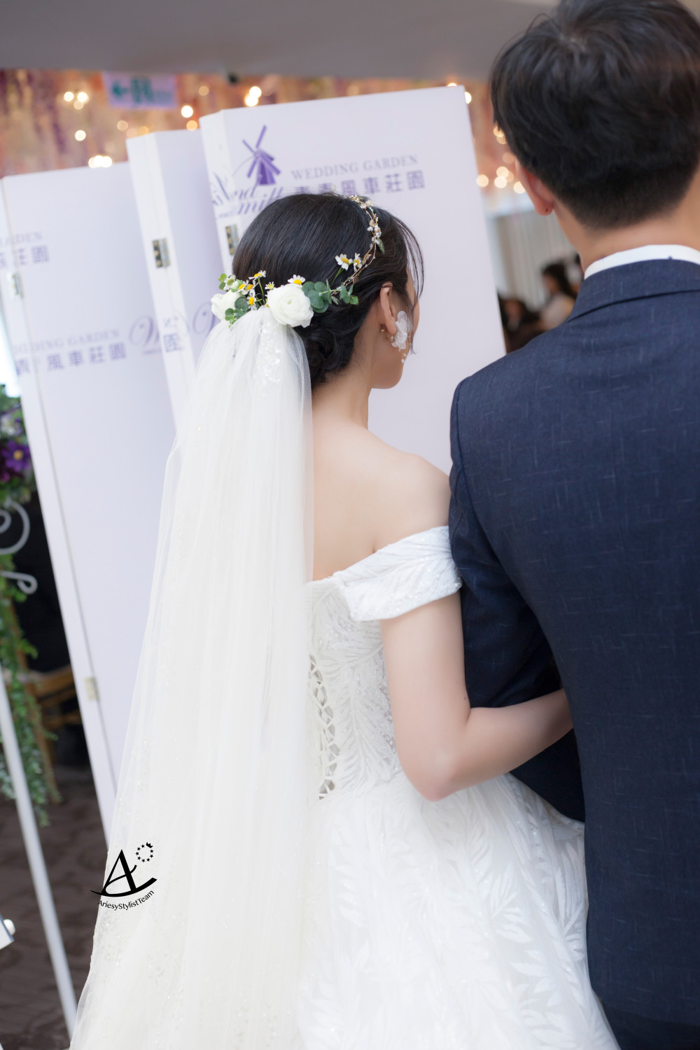 新秘|桃園新秘中式秀禾服&白紗花藝黑髮新娘造型 卉 新娘秘書,新祕推薦,桃園新祕,白紗造型,新娘造型,黑髮新娘,花藝造型,花藝新秘