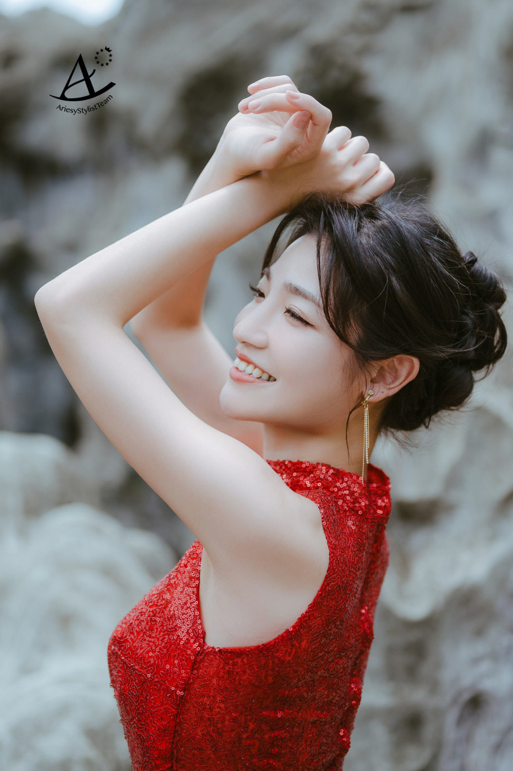 自助婚紗,婚紗造型,中式復古,婚攝大嘴,新祕Hanya,林安泰古厝,黑髮新娘,AriesyWedding