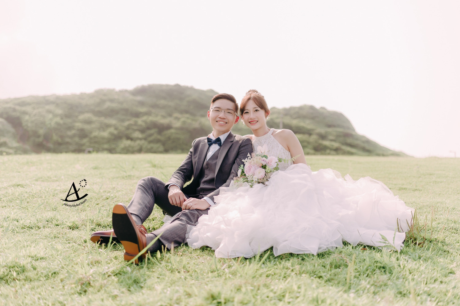 婚紗包套,婚紗造型,白紗造型,大嘴影像工作室,新祕Hanya,潮境公園,新娘造型,AriesyWedding