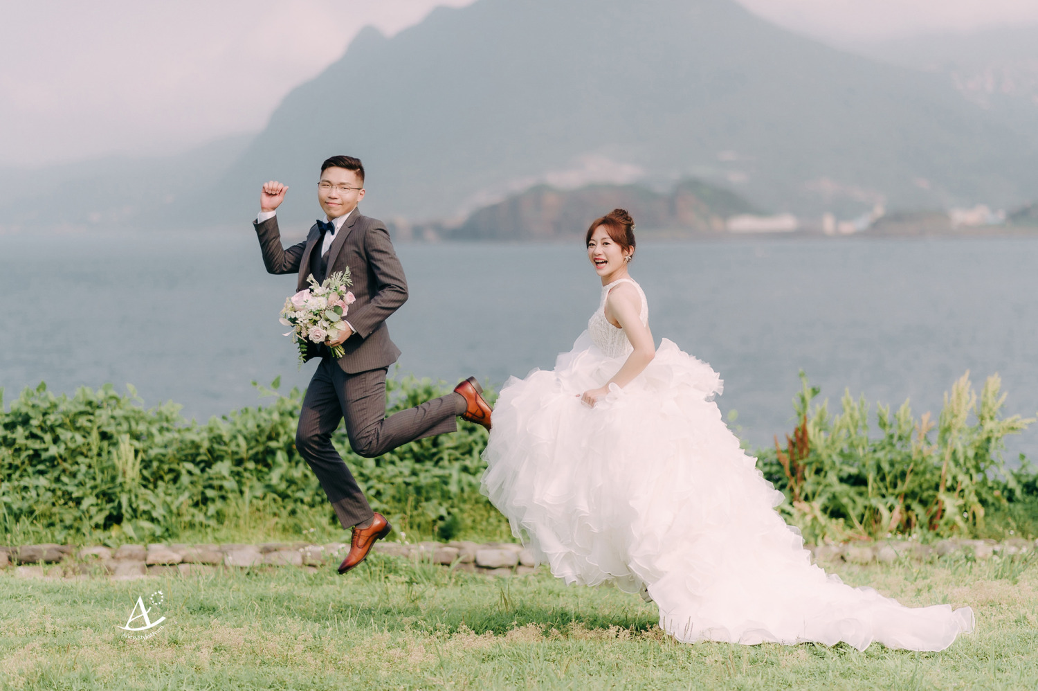 婚紗包套,婚紗造型,白紗造型,大嘴影像工作室,新祕Hanya,潮境公園,新娘造型,AriesyWedding