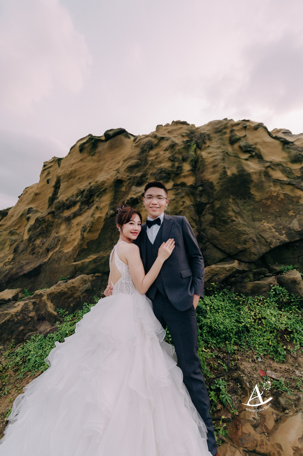 婚紗包套,婚紗造型,白紗造型,大嘴影像工作室,新祕Hanya,潮境公園,新娘造型,AriesyWedding