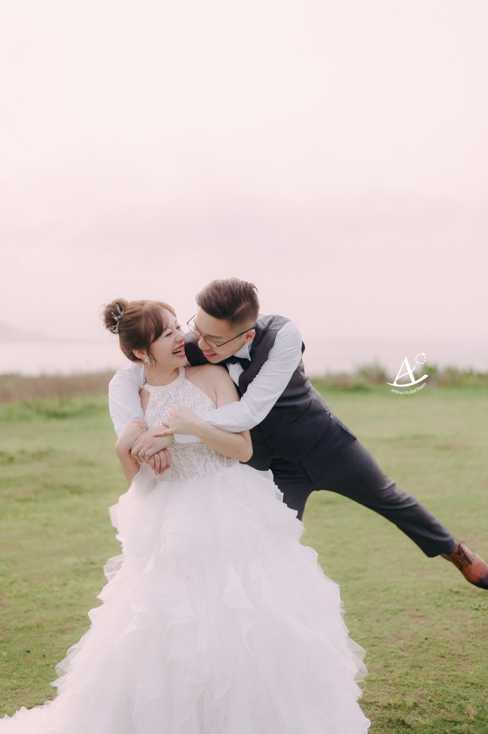婚紗包套,婚紗造型,白紗造型,大嘴影像工作室,新祕Hanya,潮境公園,新娘造型,AriesyWedding