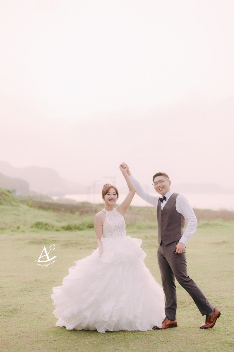 婚紗包套,婚紗造型,白紗造型,大嘴影像工作室,新祕Hanya,潮境公園,新娘造型,AriesyWedding