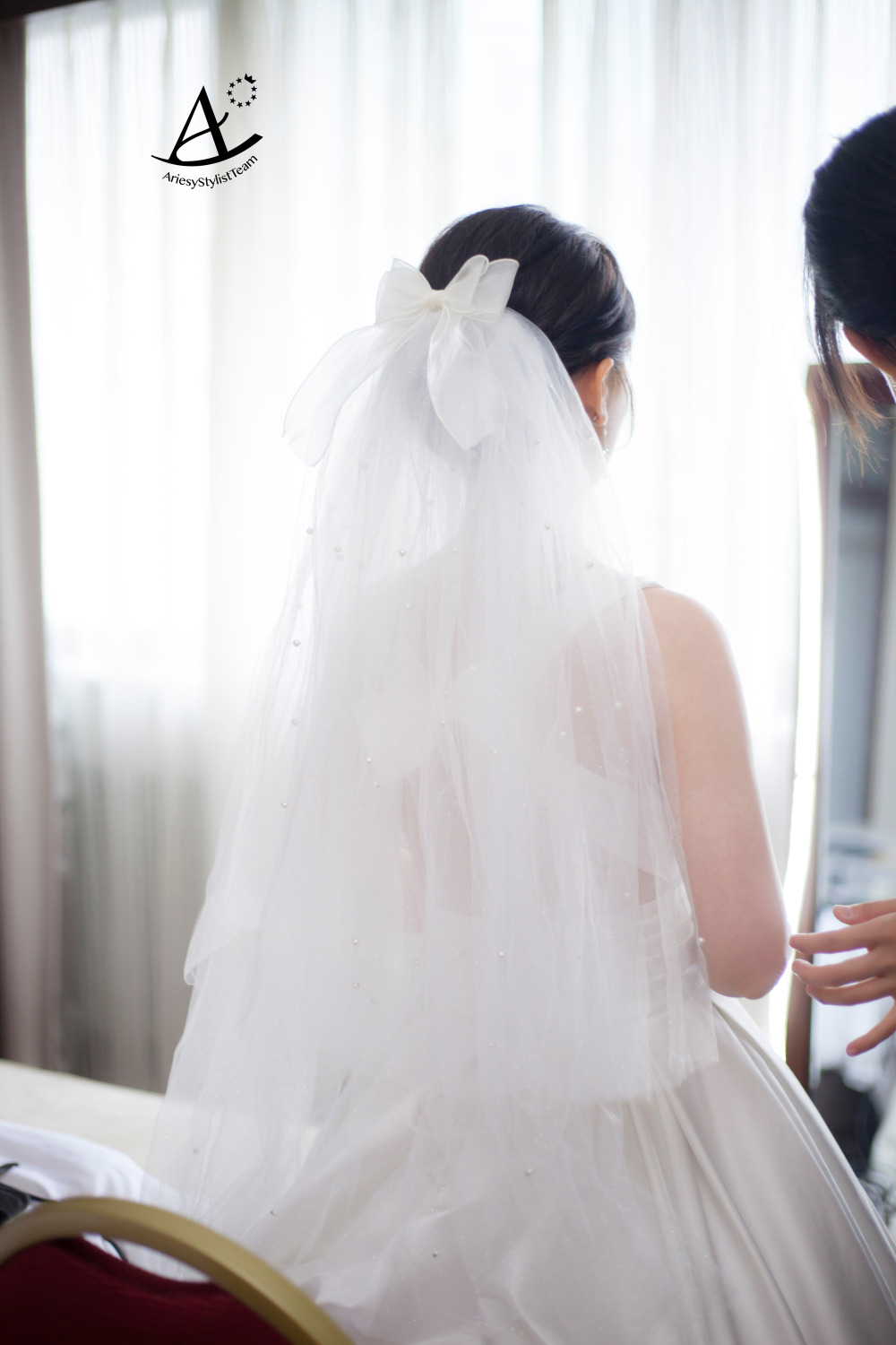 新娘秘書,台北新祕,白紗造型,韓風新娘,新娘造型,自然精緻妝感,新秘Hanya,茹曦酒店婚宴