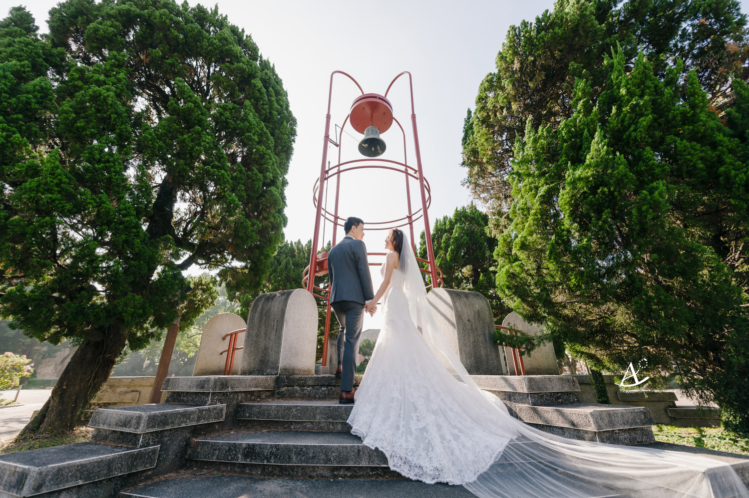 婚紗包套,婚紗造型,白紗造型,婚攝大嘴,新祕Hanya,台大校園婚紗,新娘造型,AriesyWedding