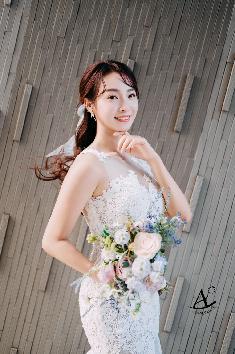 婚紗包套,婚紗造型,白紗造型,婚攝大嘴,新祕Hanya,士林戲曲中心,新娘造型,AriesyWedding,美式婚紗