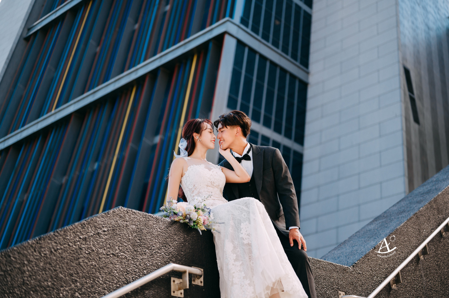 婚紗包套,婚紗造型,白紗造型,婚攝大嘴,新祕Hanya,士林戲曲中心,新娘造型,AriesyWedding,美式婚紗