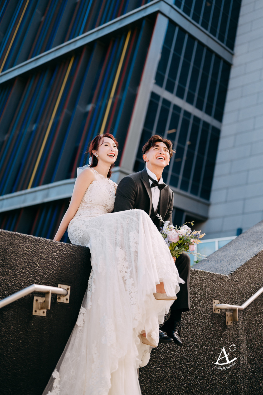 婚紗包套,婚紗造型,白紗造型,婚攝大嘴,新祕Hanya,士林戲曲中心,新娘造型,AriesyWedding,美式婚紗