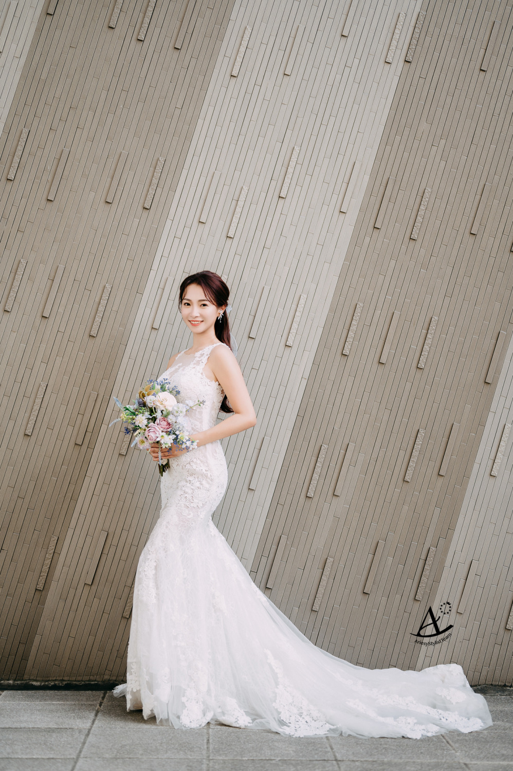 婚紗包套,婚紗造型,白紗造型,婚攝大嘴,新祕Hanya,士林戲曲中心,新娘造型,AriesyWedding,美式婚紗