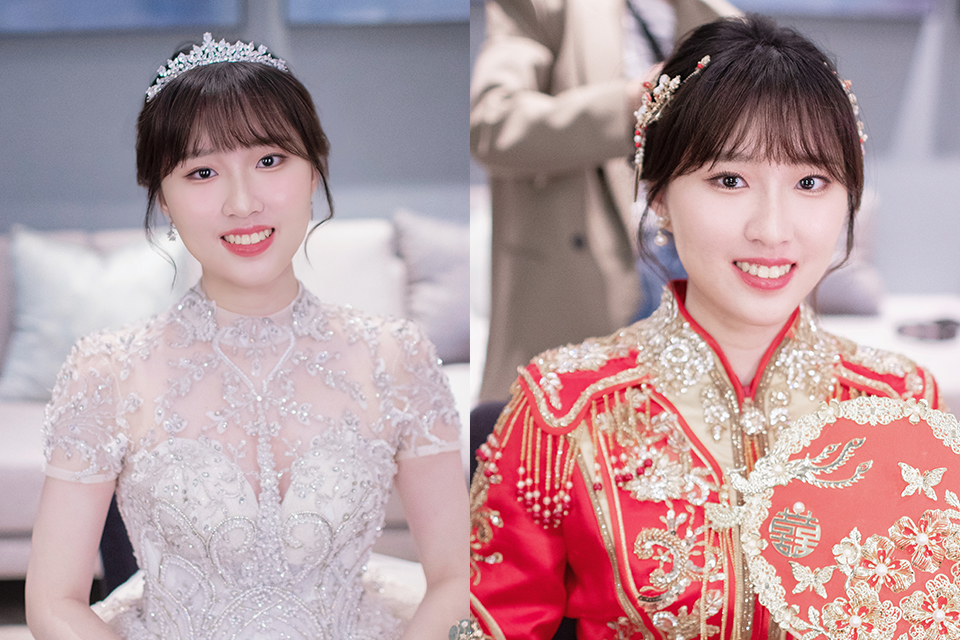 龍鳳褂新娘造型,新秘,新娘秘書,白紗新娘造型,韓系新娘造型,自然輕透新娘妝感