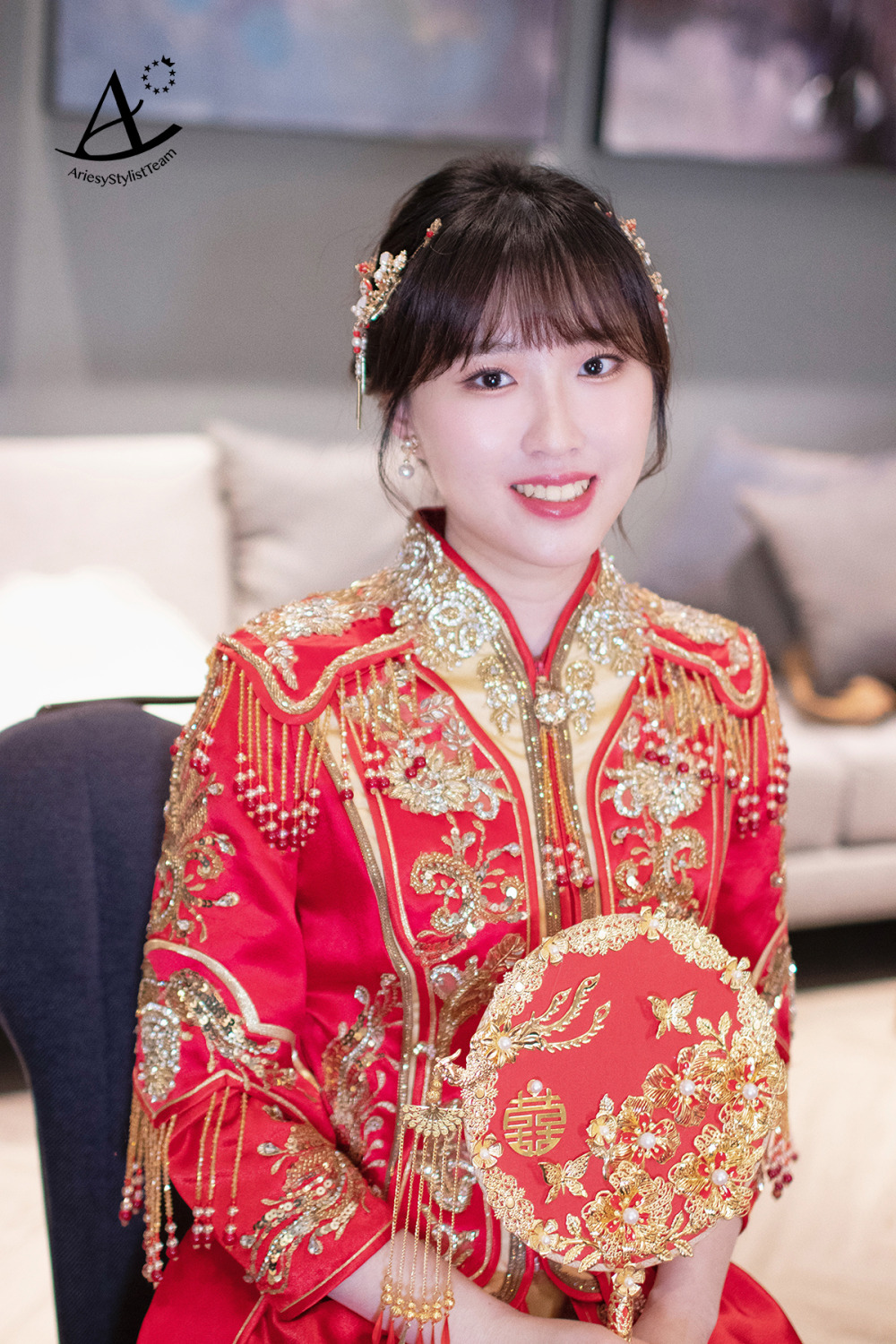 龍鳳褂新娘造型,新秘,新娘秘書,白紗新娘造型,韓系新娘造型,自然輕透新娘妝感