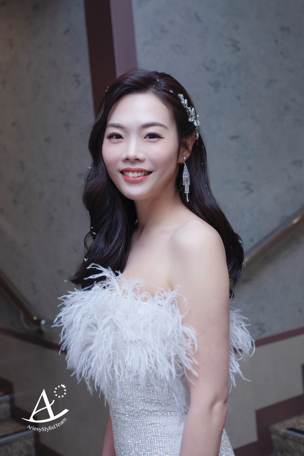 新秘|立體精緻妝容自然有神眼妝歐美名媛風新娘造型 Pan 新娘秘書,晚禮服造型,推薦新秘,新娘造型,歐美風,編髮新秘