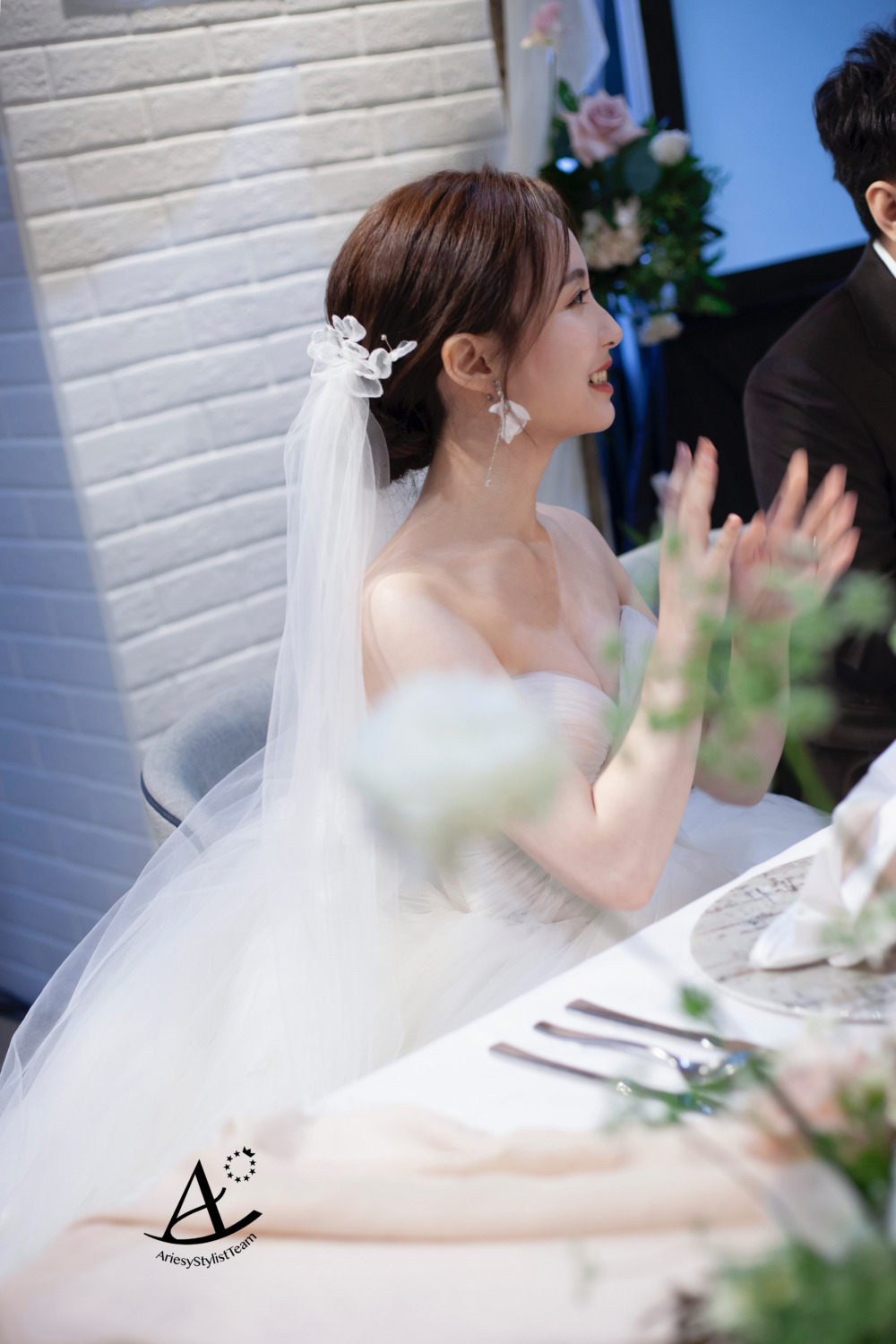 新秘|自然呈現媽生好膚質妝感名媛氣質韓風新娘白紗造型 恬 新娘秘書,白紗造型,新秘,新娘造型,韓風新娘,氣質簡約,名媛風