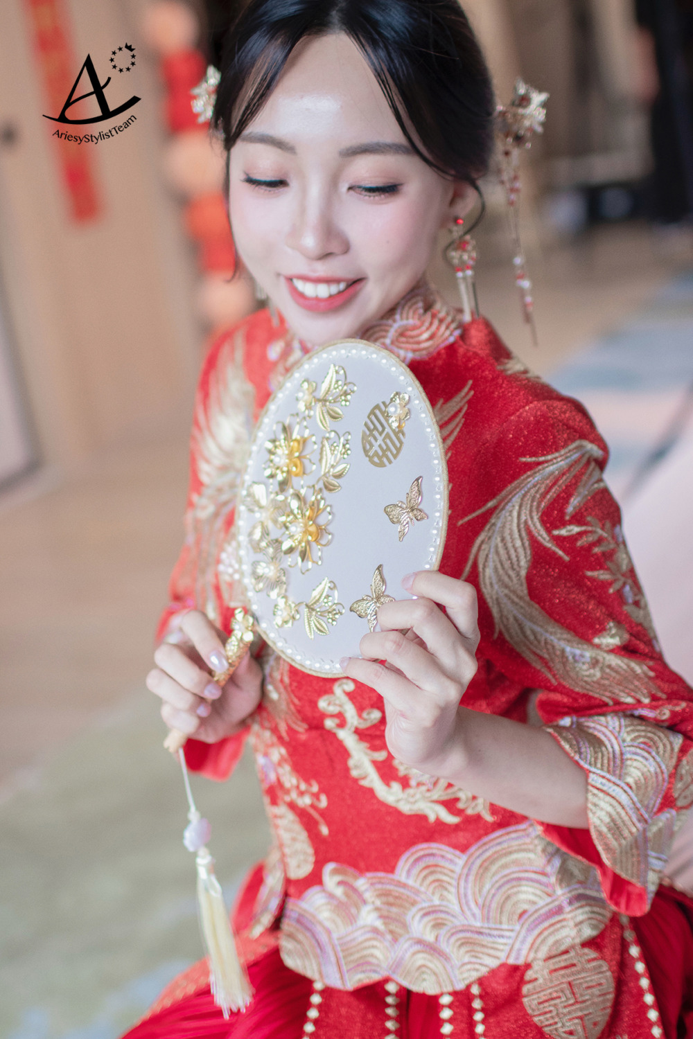 戶外證婚新娘造型,新秘,清新自然妝感,新娘秘書,新娘白紗造型,香港龍鳳褂新娘造型