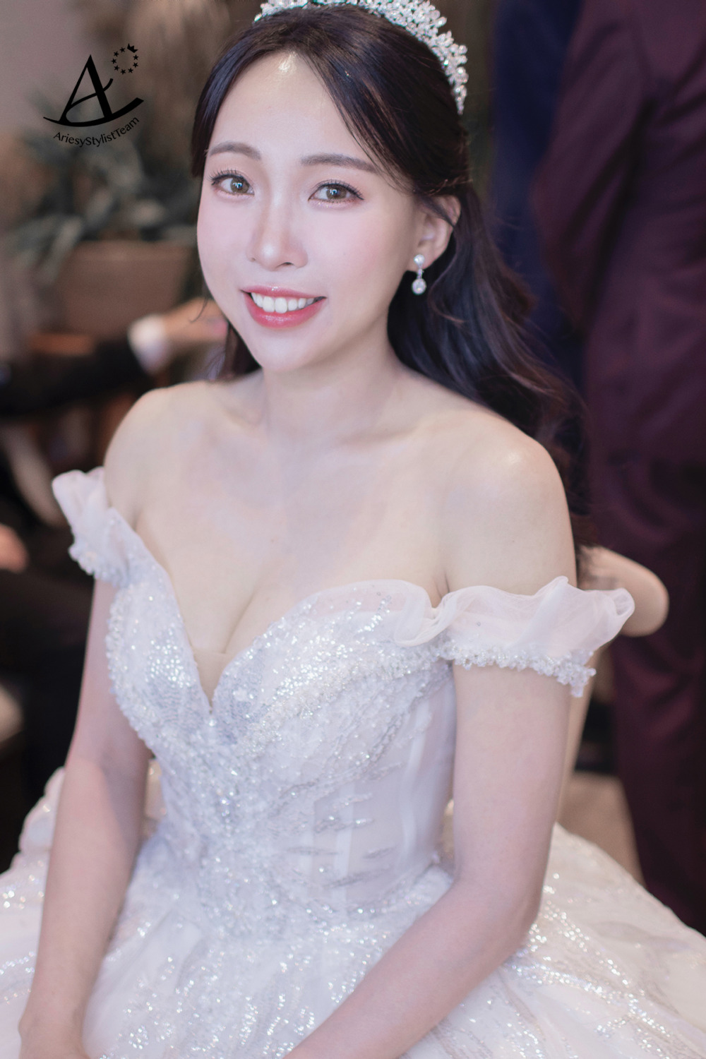 戶外證婚新娘造型,新秘,清新自然妝感,新娘秘書,新娘白紗造型,香港龍鳳褂新娘造型