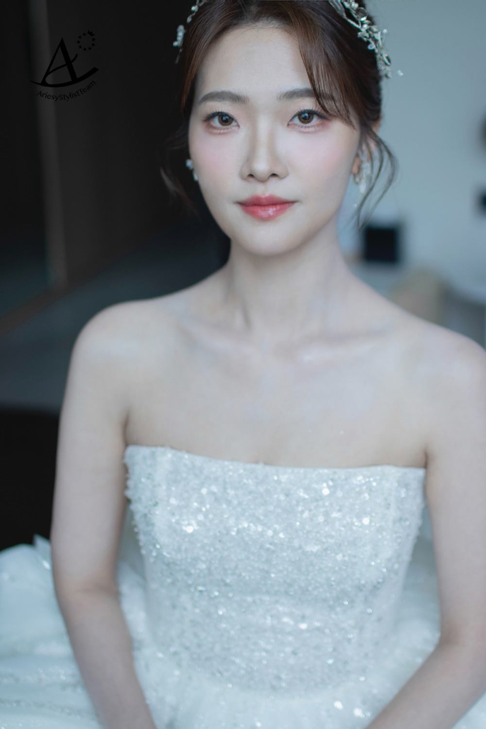 單眼皮新娘妝感,新秘,清新自然妝感,新娘秘書,韓系白紗造型,時尚晚禮服新娘造型