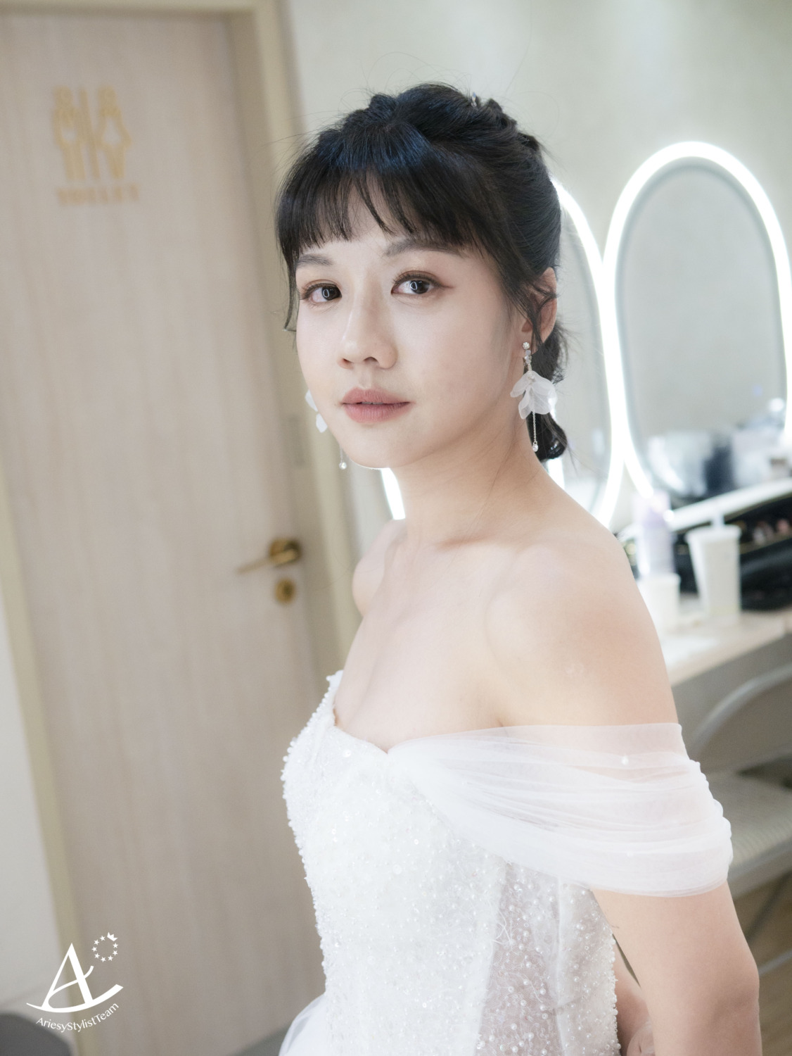 敬酒造型,俏皮馬尾造型,清透底妝,韓系新娘,新秘推薦