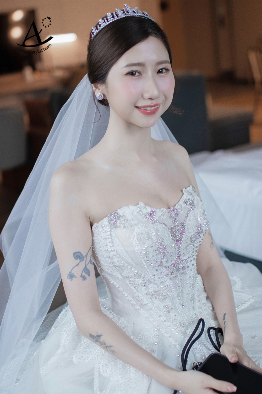 新秘,承億酒店新娘,高雄新秘,新娘秘書,韓系新娘妝感,輕泰系新娘造型