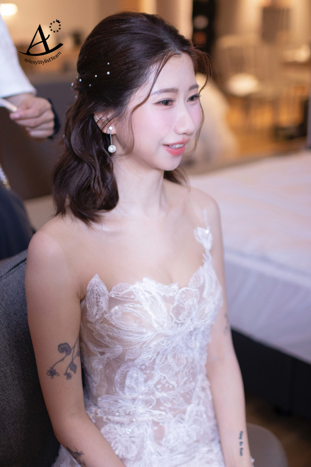 新秘,承億酒店新娘,高雄新秘,新娘秘書,韓系新娘妝感,輕泰系新娘造型