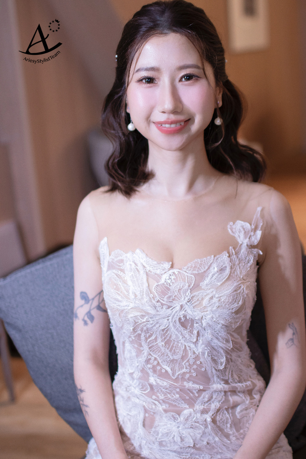 新秘,承億酒店新娘,高雄新秘,新娘秘書,韓系新娘妝感,輕泰系新娘造型