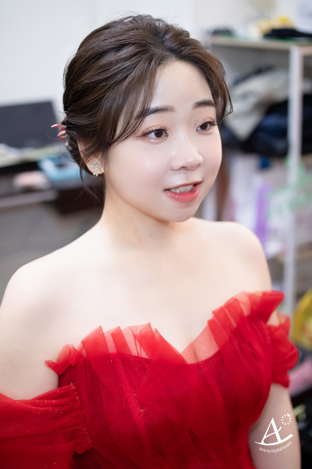 韓系妝感,優雅甜美,新秘,文定造型,新娘造型