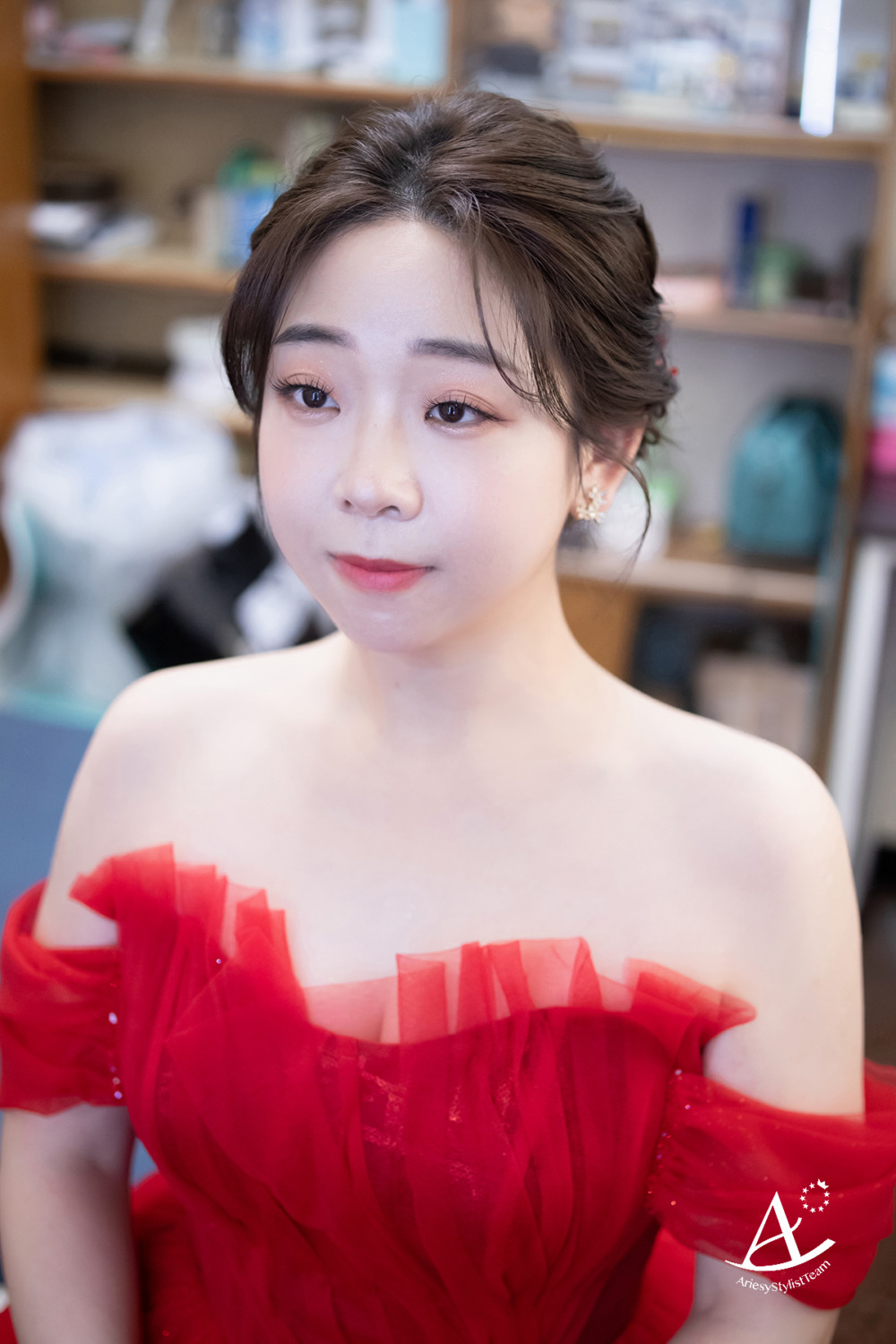 韓系妝感,優雅甜美,新秘,文定造型,新娘造型