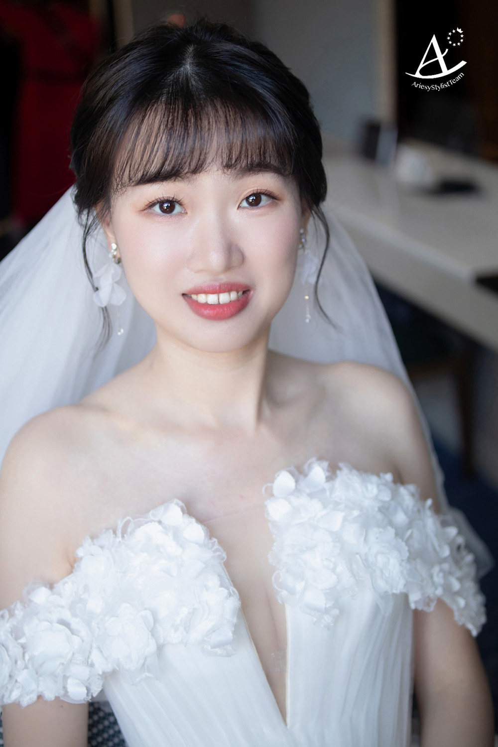 戶外證婚,花藝,台北新秘,白紗造型,新娘造型