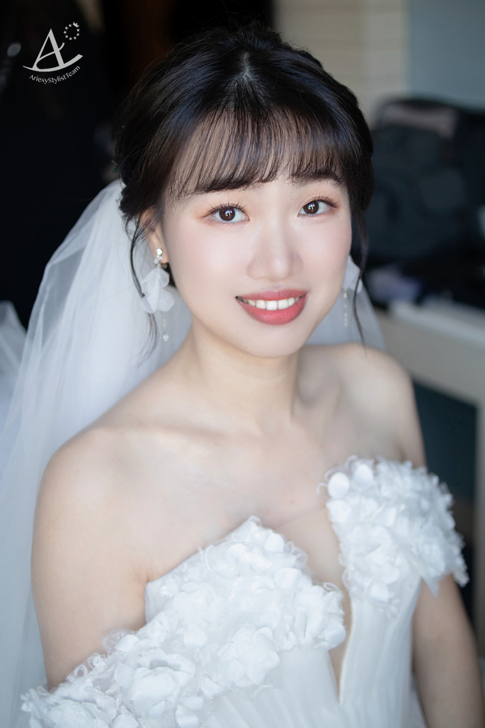 戶外證婚,花藝,台北新秘,白紗造型,新娘造型