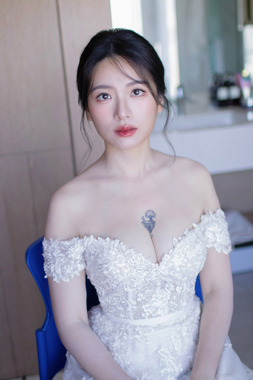 美式新娘造型,新秘,新娘秘書,美式新娘髮型,登記證婚新娘造型,清透新娘妝感