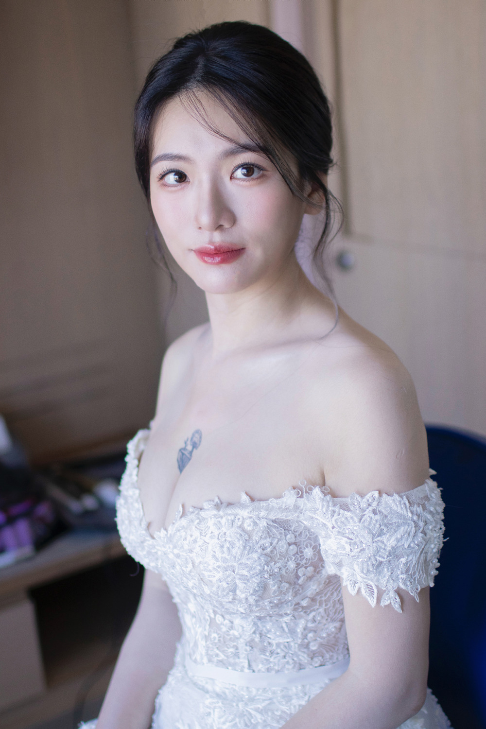美式新娘造型,新秘,新娘秘書,美式新娘髮型,登記證婚新娘造型,清透新娘妝感