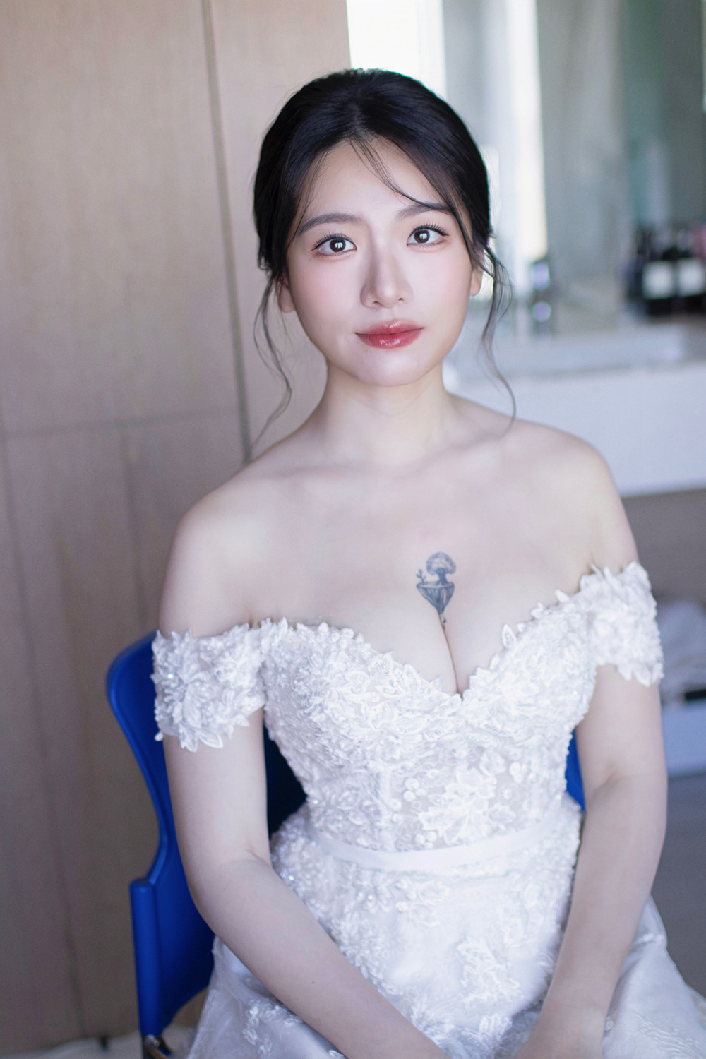 美式新娘造型,新秘,新娘秘書,美式新娘髮型,登記證婚新娘造型,清透新娘妝感
