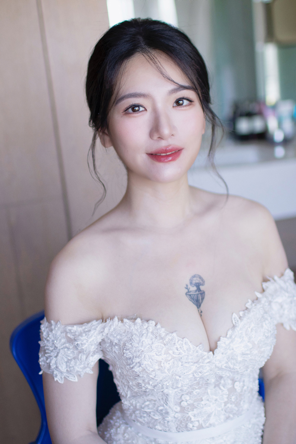 美式新娘造型,新秘,新娘秘書,美式新娘髮型,登記證婚新娘造型,清透新娘妝感