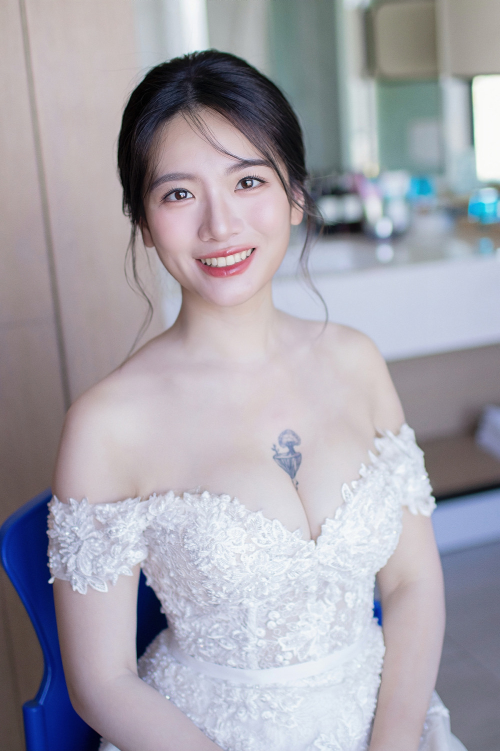 美式新娘造型,新秘,新娘秘書,美式新娘髮型,登記證婚新娘造型,清透新娘妝感