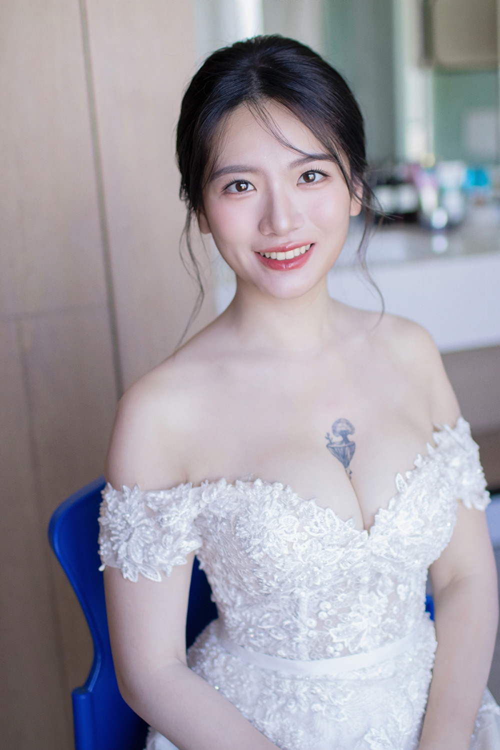美式新娘造型,新秘,新娘秘書,美式新娘髮型,登記證婚新娘造型,清透新娘妝感
