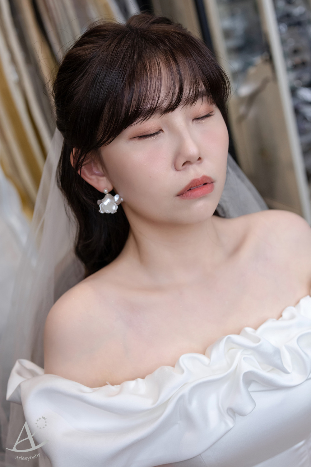 韓系妝感,公主頭造型,新娘秘書,韓風新娘,白紗造型