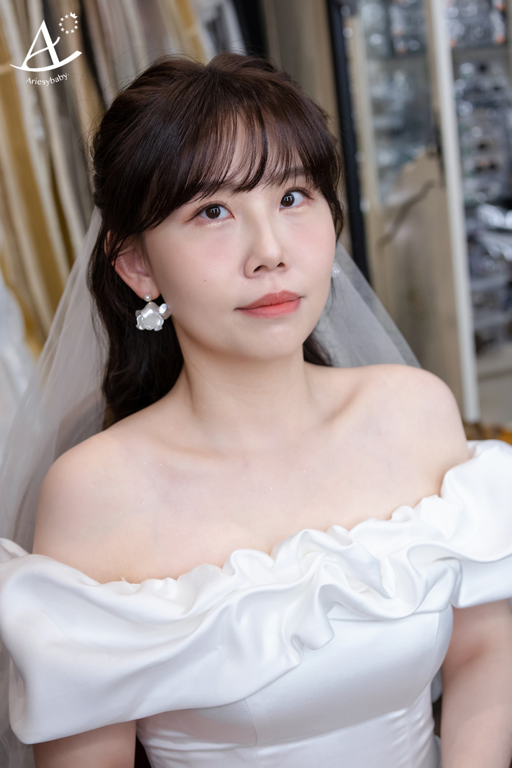 韓系妝感,公主頭造型,新娘秘書,韓風新娘,白紗造型