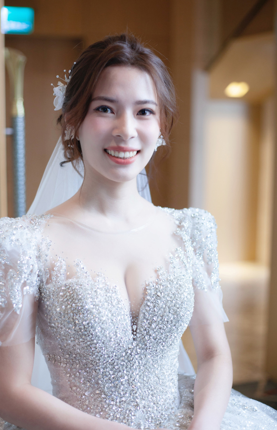 新娘秘書|精緻輕透自然妝感編髮新娘白紗造型 亭 新娘秘書,白紗造型,新娘造型,精緻輕透妝感,編髮新秘