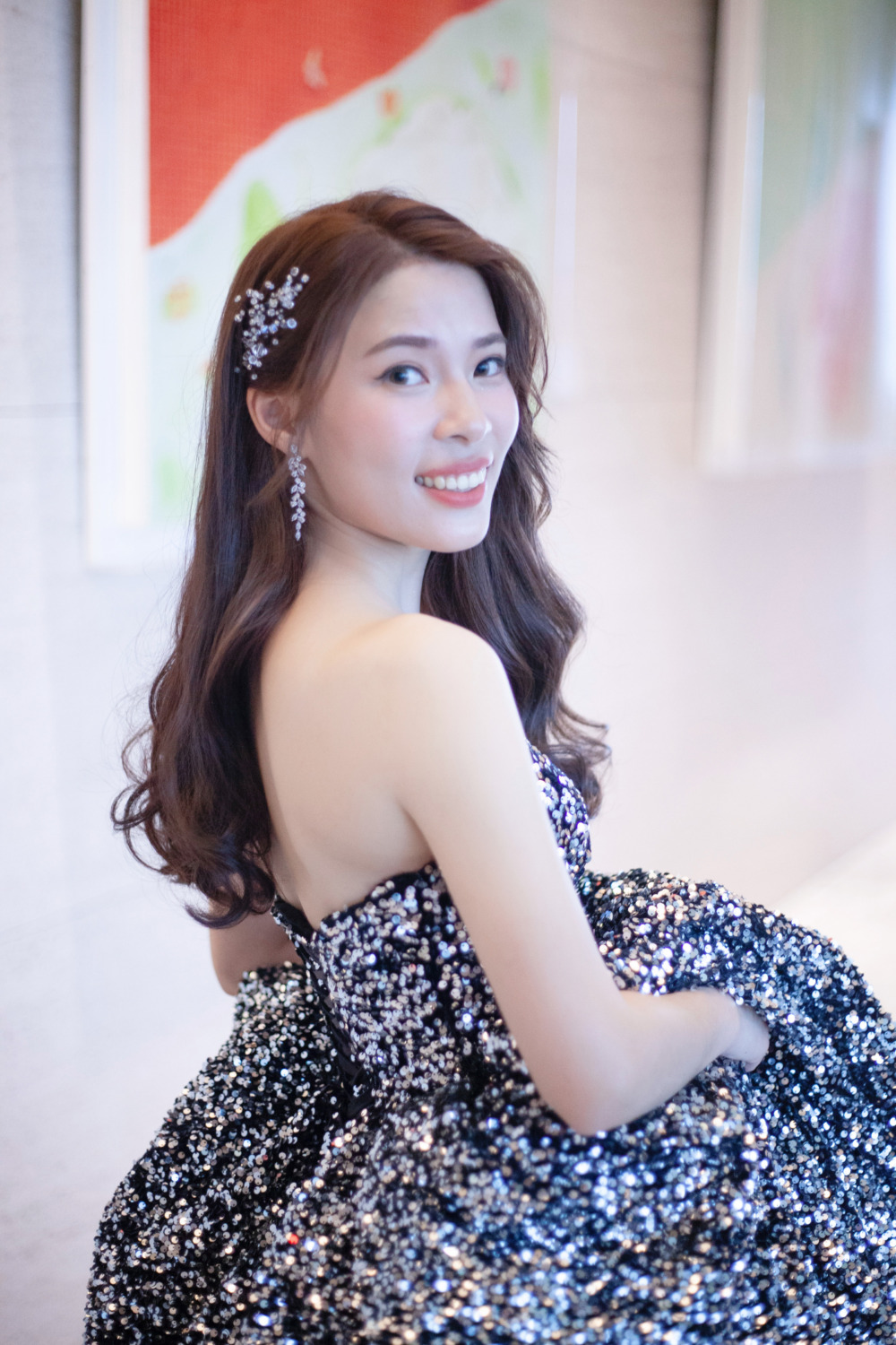 新娘秘書|精緻輕透自然妝感編髮新娘白紗造型 亭 新娘秘書,放髮造型,新娘造型,精緻輕透妝感,名媛風,浪漫甜美
