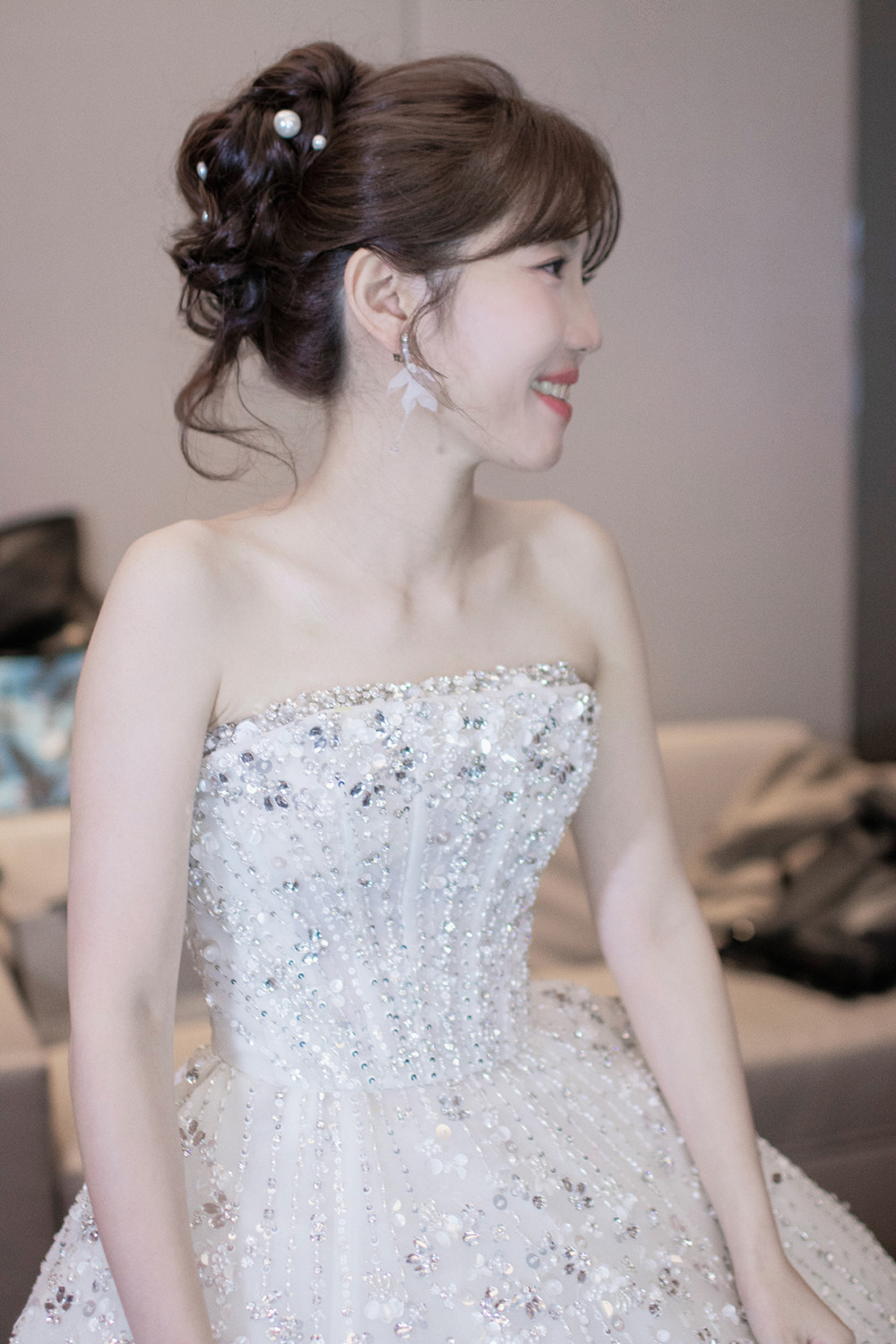 美式新娘造型,韓系教堂證婚新娘造型,萬豪酒店新娘,新秘推薦,新秘,新娘編髮造型