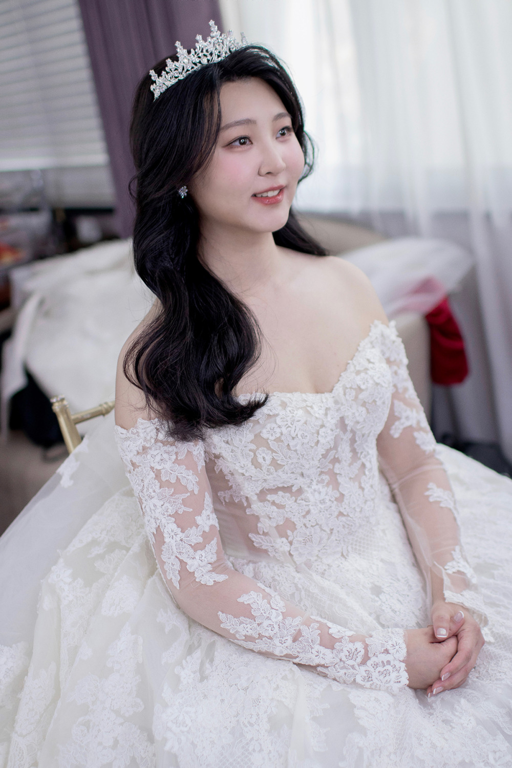 嘉盧證婚新娘造型,台北新秘,龍鳳褂新娘造型,新娘秘書,新秘,證婚新娘造型