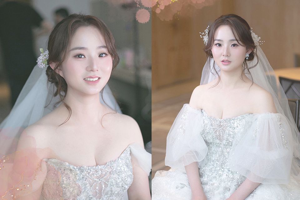 新娘妝髮比例、骨相修飾造型、婚禮高級感妝髮、客製化新娘秘書