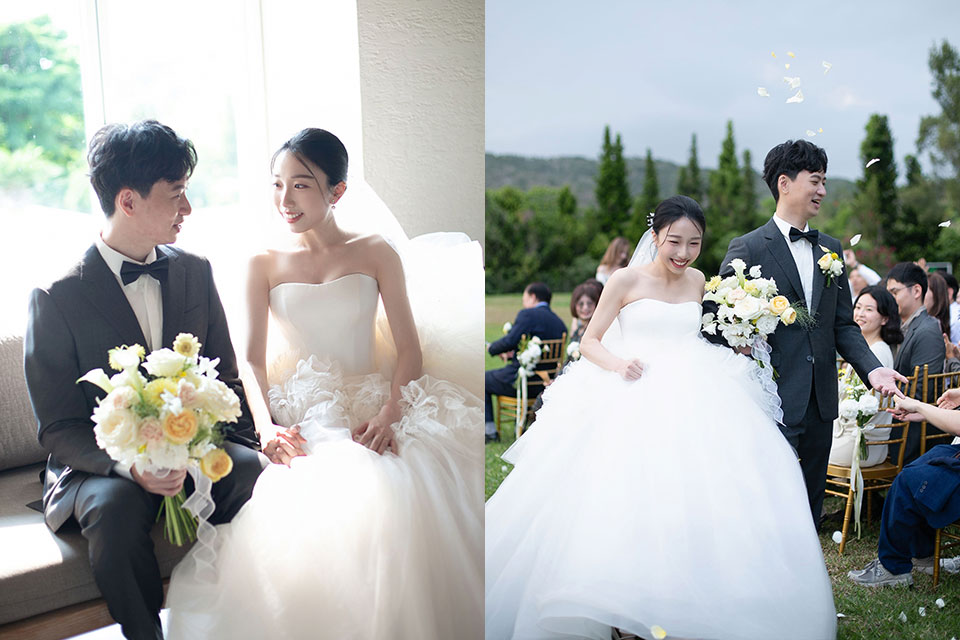 Ariesy婚禮美學：新郎與新娘並肩參與婚禮儀式