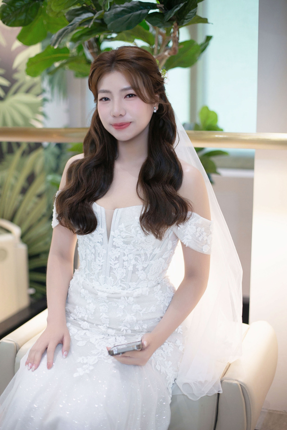 韓系內雙自然妝髮,台北戶外證婚場地維多麗亞,戶外證婚儀式花藝放髮造型,迎娶新娘白紗放髮造型,愛瑞思新娘秘書造型團隊,台北韓風新秘ariesy