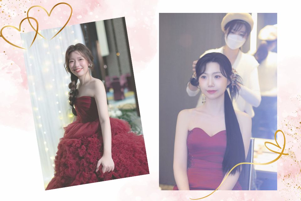 婚禮新秘推薦首選：專業造型師現場溫柔服務與妝髮微調，不把新娘當作品集，打造最適合個人的命定造型。