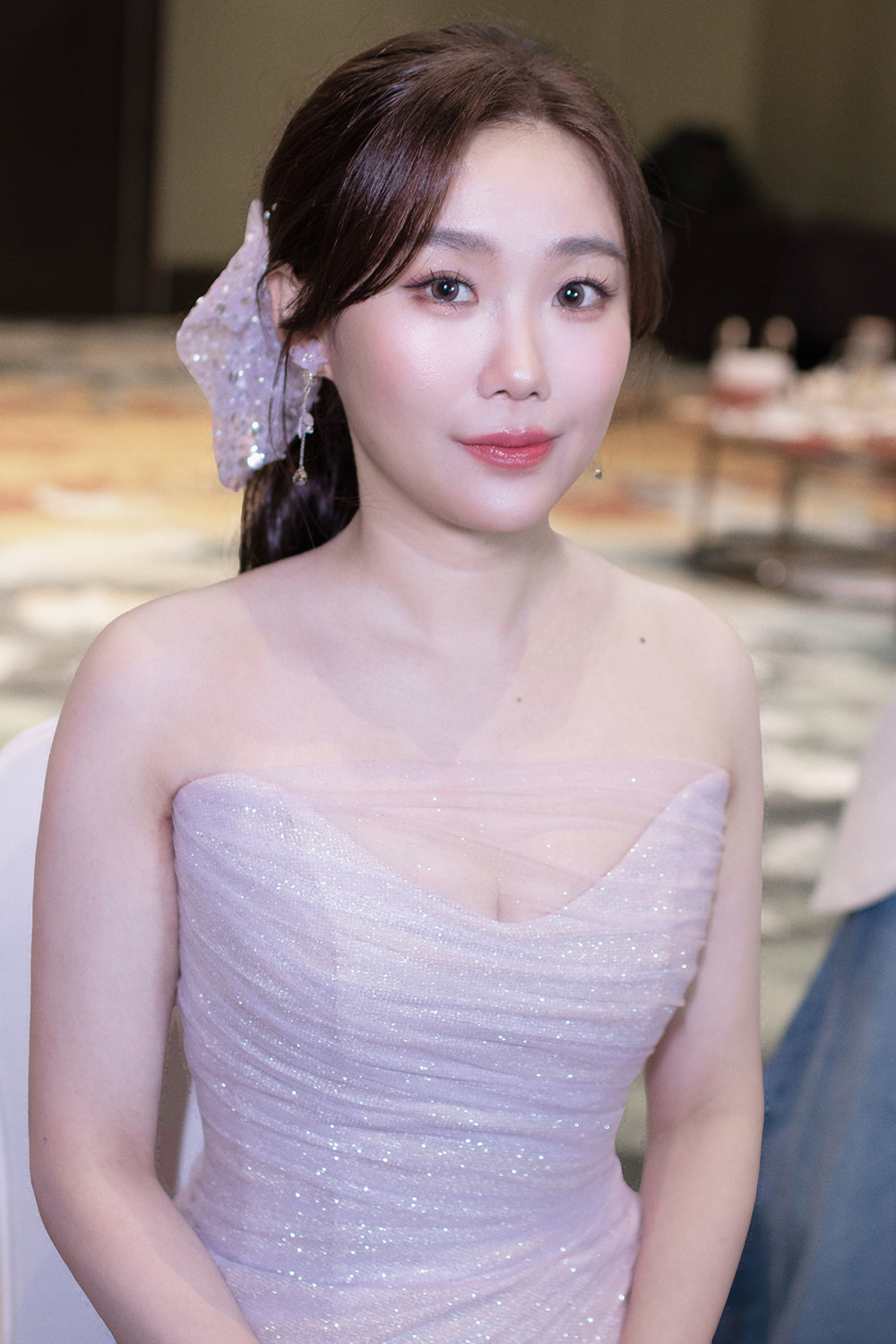 新秘,千金感新娘妝容,高馬尾公主頭甜美造型,經典白紗造型,新娘秘書,骨相立體妝感