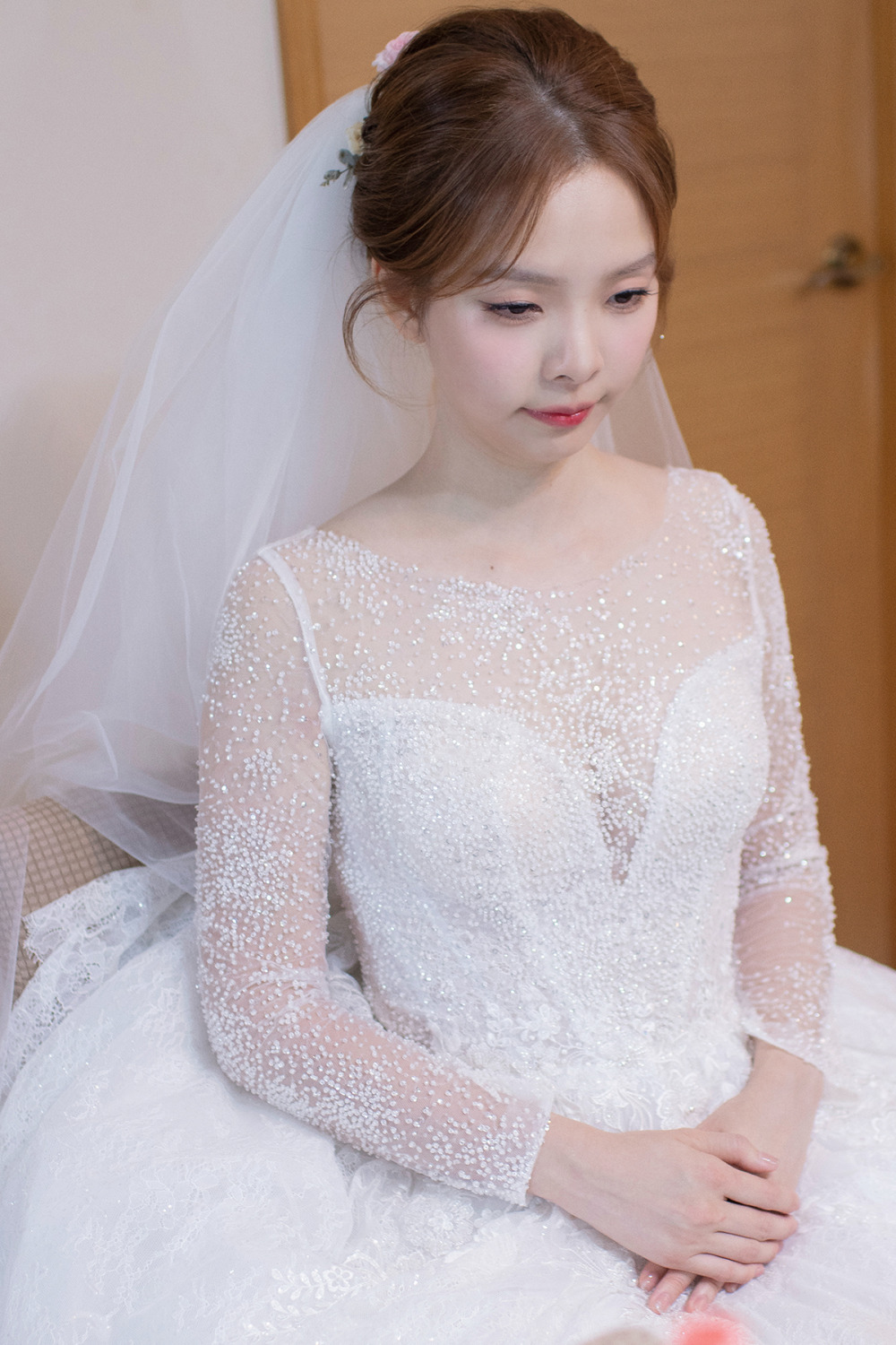新娘秘書｜自然清新教會婚禮造型/晚宴時尚千金造型~芸