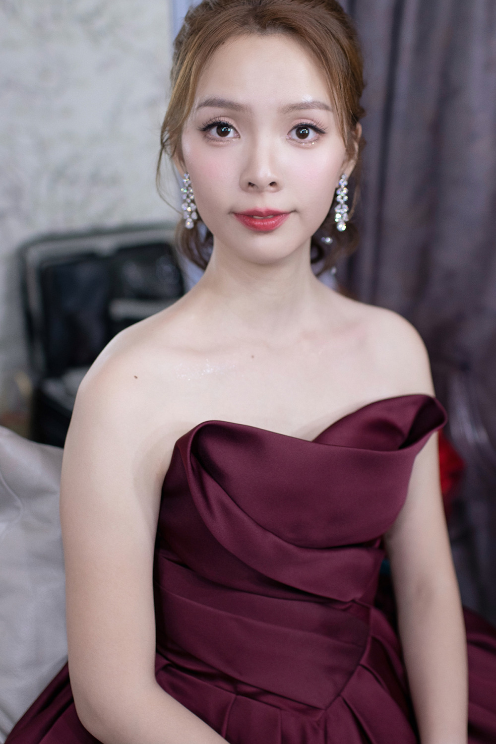 新娘秘書｜自然清新教會婚禮造型/晚宴時尚千金造型~芸