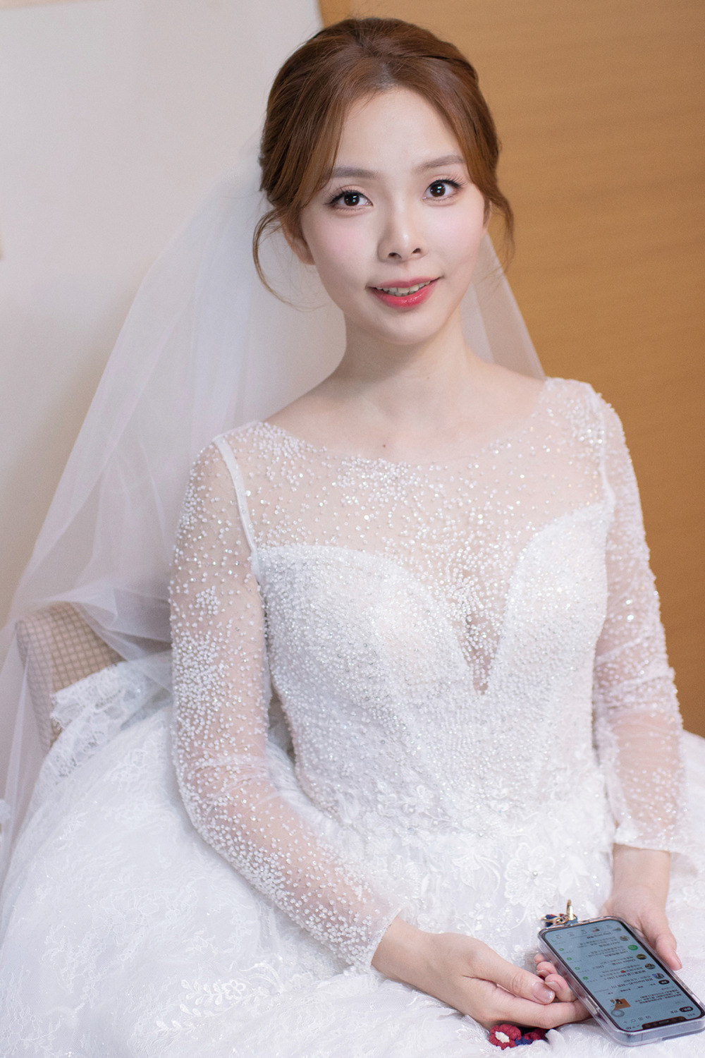 新娘秘書｜自然清新教會婚禮造型/晚宴時尚千金造型~芸